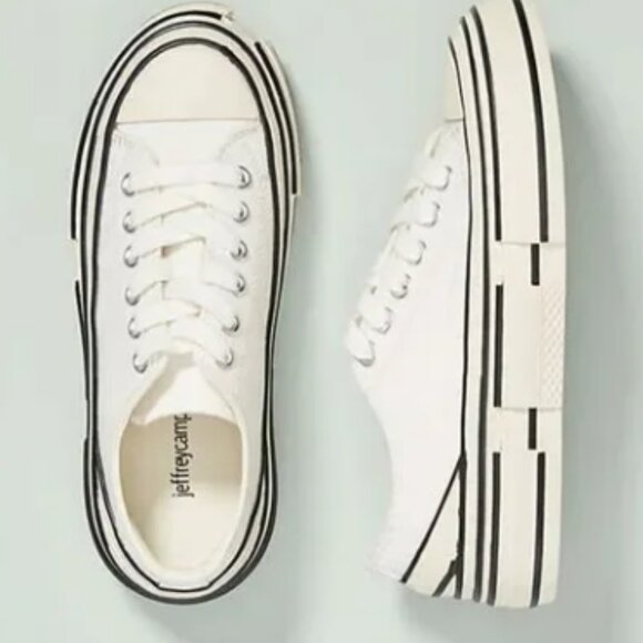 Jeffrey Campbell Shoes - Jefferey‎ Campbell Endorphin Low Top Platform Fashion Sneakers Women’s Size 7.5